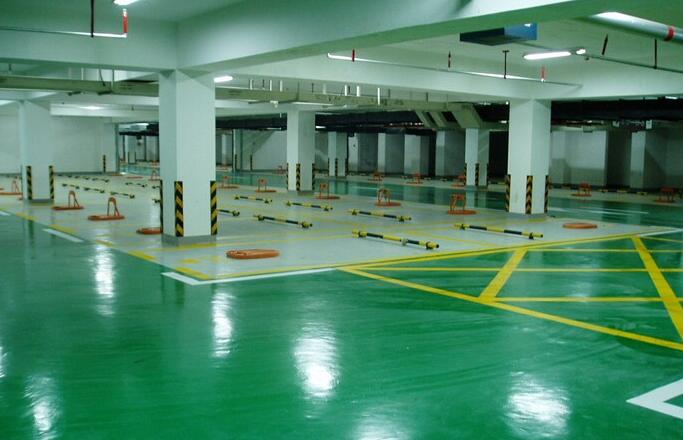 西安停車場(chǎng)設(shè)備地面涂漆